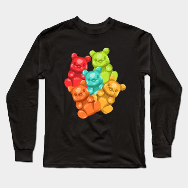 Gummy bears Long Sleeve T-Shirt by Khatii